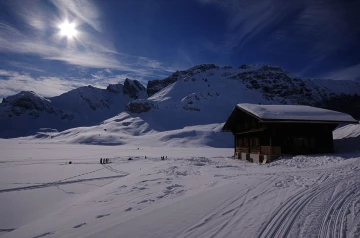 schnee alpen